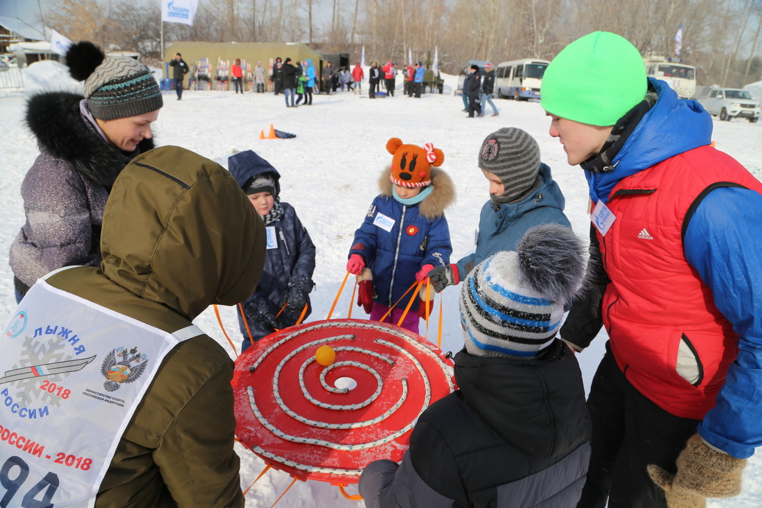 Спортивно-развлекательная программа для детей работников НП "Газпром на Байкале"