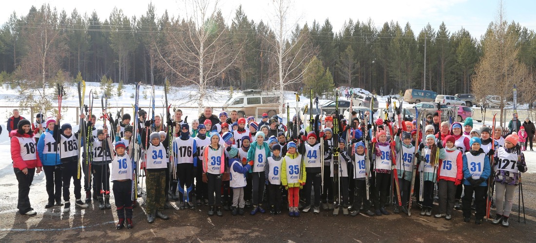 Участники и организаторы «Жигаловской лыжни»