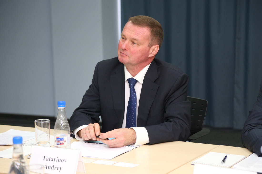 Генеральный директор ООО "Газпром добыча Иркутск" Андрей Татаринов