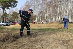 Во время проведения субботника