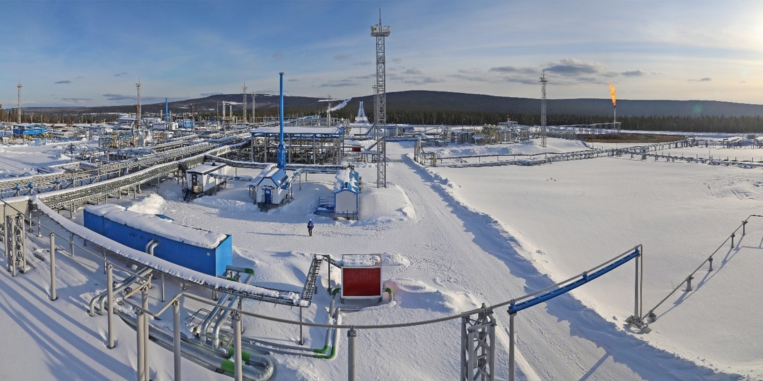 Газовый промысел Ковыктинского ГКМ, установка подготовки газа — УПГ-102
