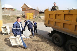 Во время проведения субботника