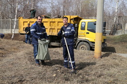 Во время проведения субботника