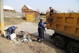 Во время проведения субботника