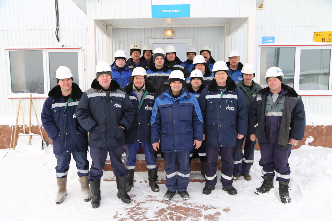 Производственная смена Газового промысла Ковыктинского месторождения