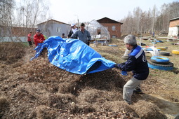 Во время проведения субботника