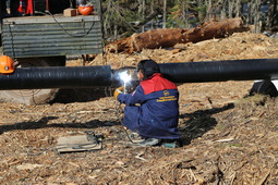 Строительство газопровода-шлейфа от скважины №106.3 на установку подготовки газа УПГ-102.