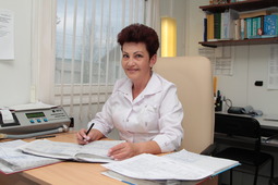 Анастасия Григоревская, фельдшер медицинской службы.