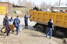 Во время проведения субботника