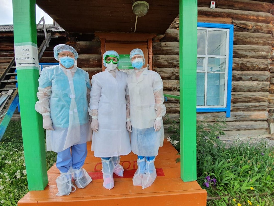 Работники Жигаловской районной больницы